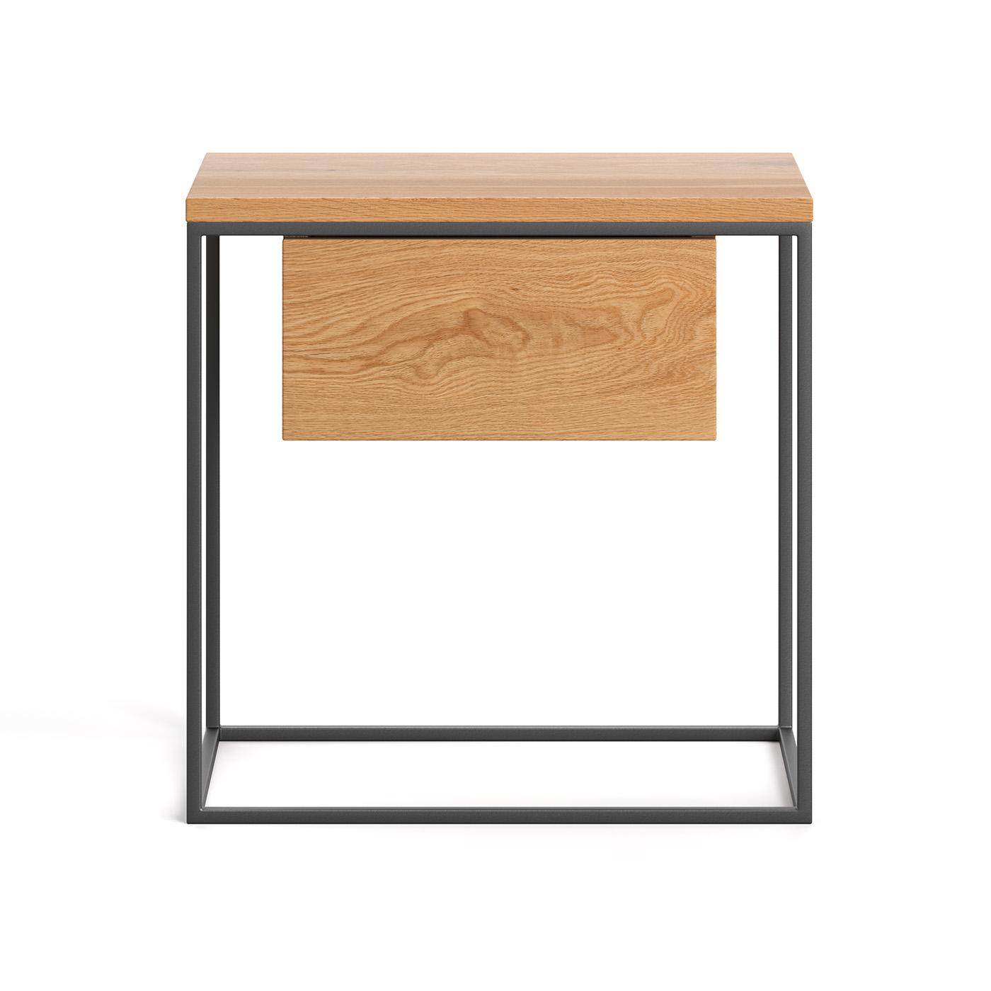Nachttisch Hover aus Massivholz