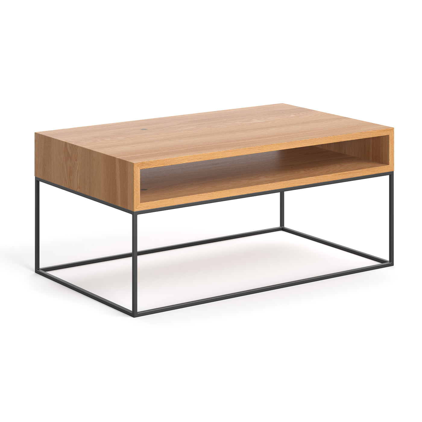 Industrieller Loom-Couchtisch