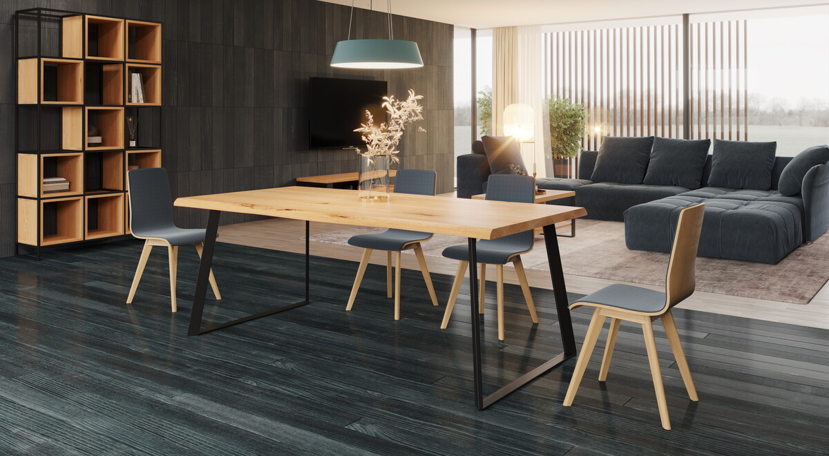 Delta-Tisch im Loft-Stil