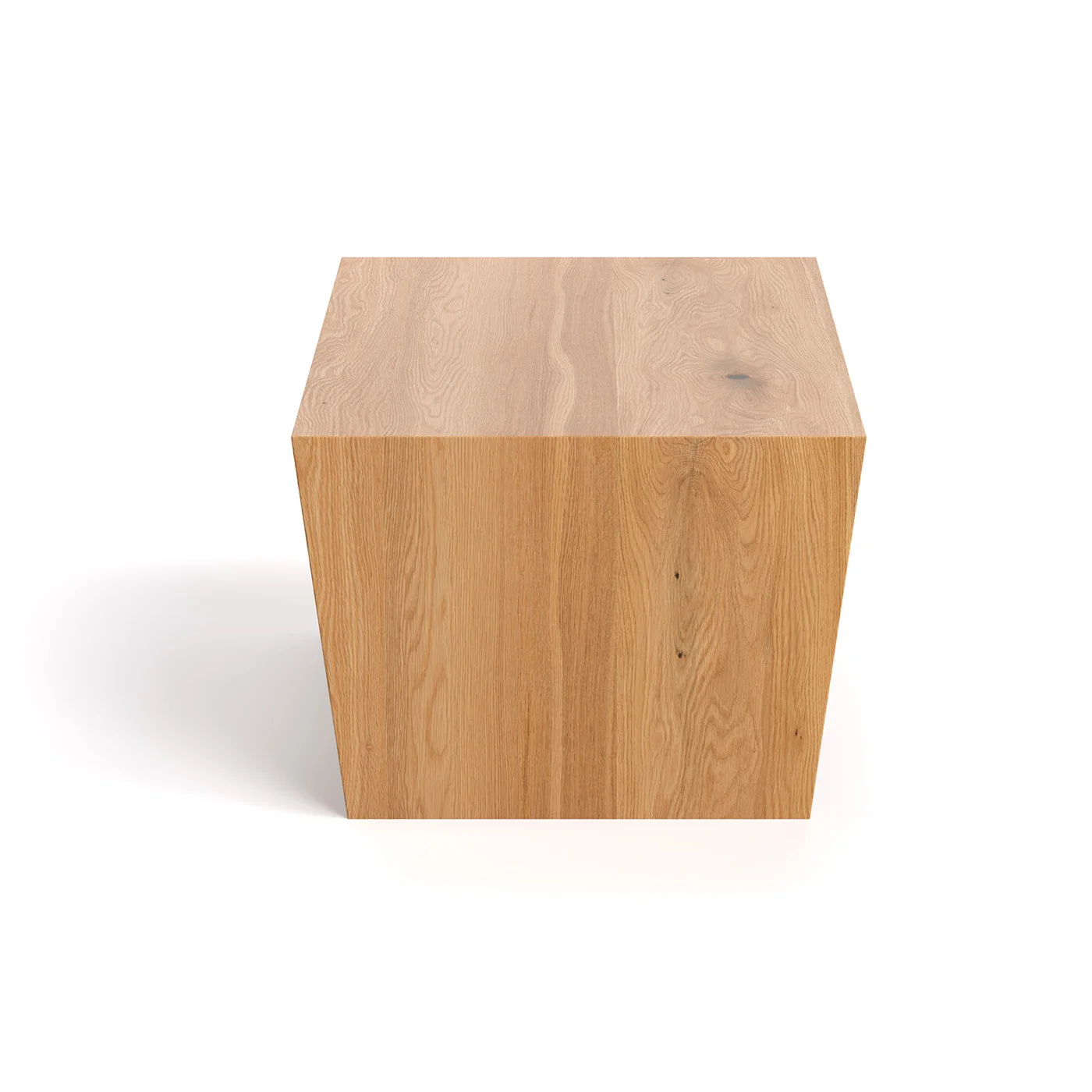 Corona-Couchtisch aus massivem Holz