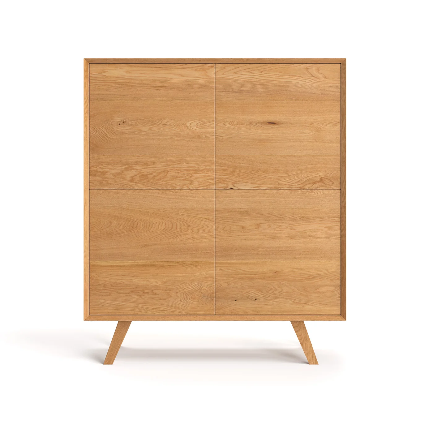 Quatro-Bücherregal aus Holz